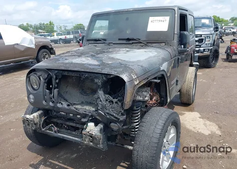 2016 Jeep Wrangler Sport из США, поврежденный, VIN 1C4AJWAG4GL195707